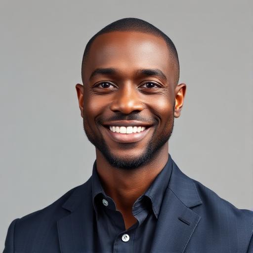 Portrait of David Okonkwo